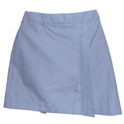 Scooter Skort - Blue Pincord