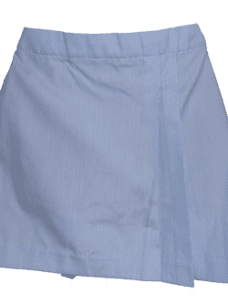 Scooter Skort - Blue Pincord