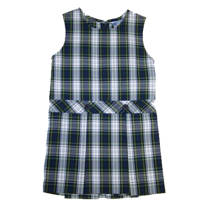 Jumper Kickpleat – Plaid 80 – PK-4th – Harris School Uniforms