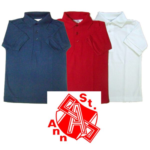 Girls Polo Shirts - St. Ann