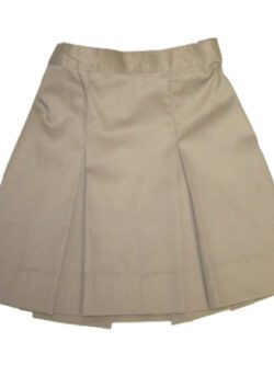 Skirt - Kickpleat - Khaki