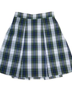 Skirt - Kickpleat - Plaid 80