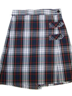 Skort - 3-Button - Plaid 49