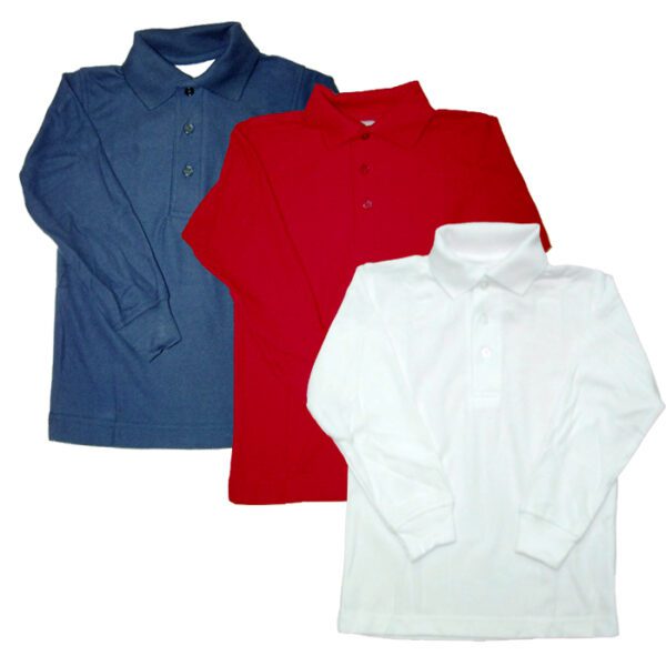 Polo Shirt Long Sleeve - Sacred Heart
