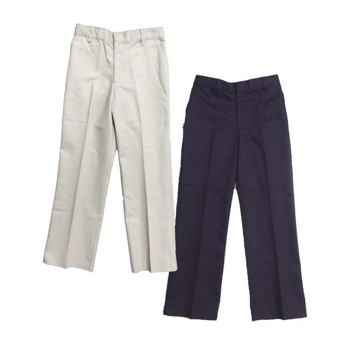 boys navy slacks