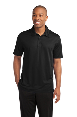 Black polo uniform on sale