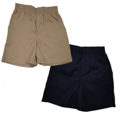 Pull-on Shorts and Pants (Khaki/Navy)