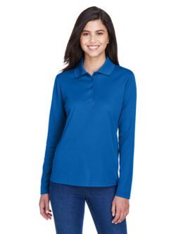 Top Coverage Insurance – Port Authority® Dry Zone® UV Micro-Mesh Long Sleeve Polo - K110LS/781892