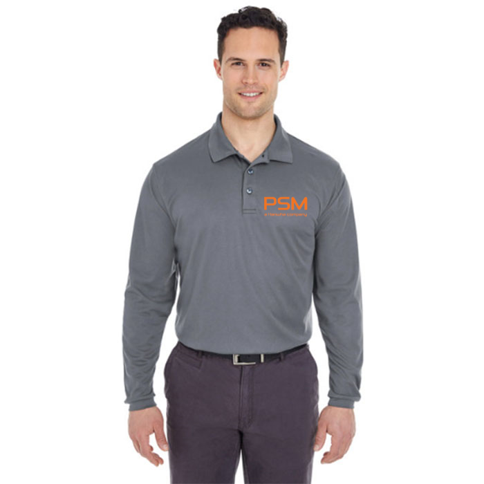 PSM - Ultraclub Polo - Mens - Long Sleeve - Image 3