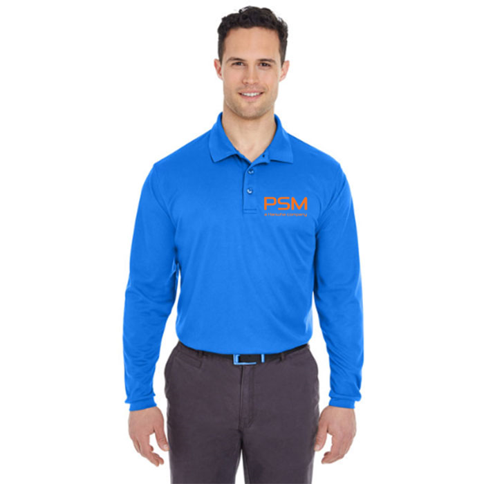 PSM - Ultraclub Polo - Mens - Long Sleeve