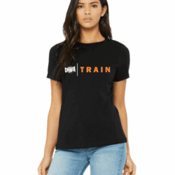 Crunch Fitness – Bella + Canvas Ladies' Relaxed Jersey Short-Sleeve T-Shirt