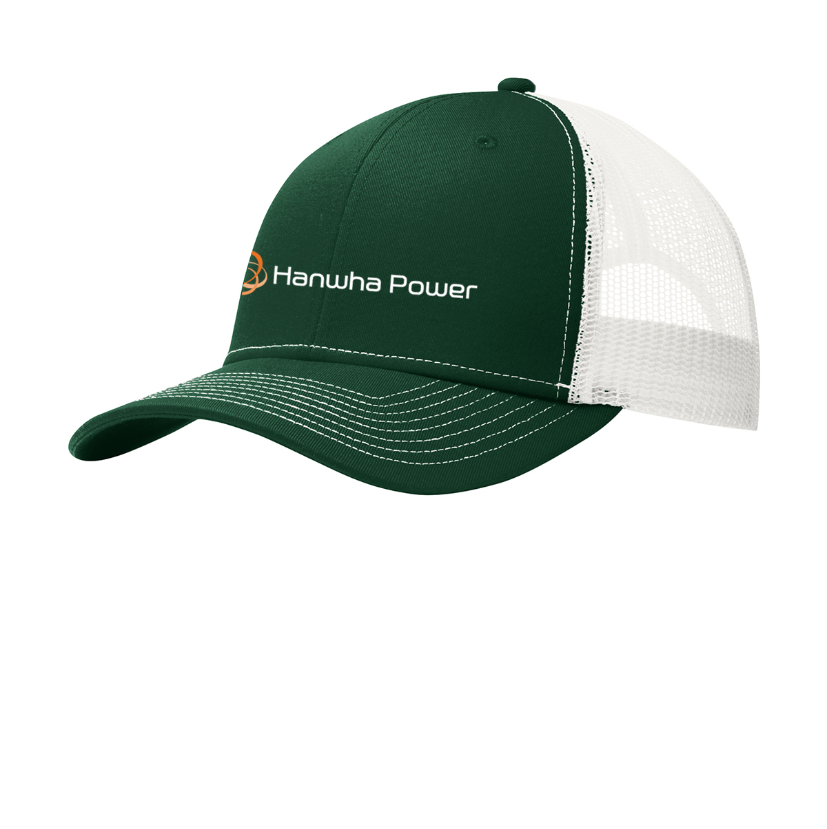 Hanwha Power - Port Authority® Snapback Trucker Cap - C402 - Image 29