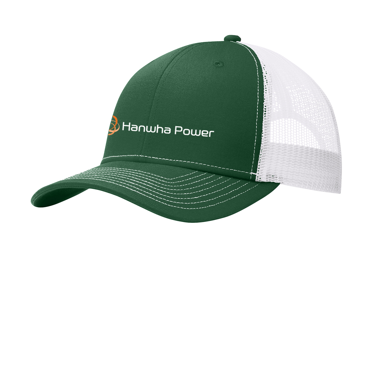 Hanwha Power - Port Authority® Snapback Trucker Cap - C402 - Image 34