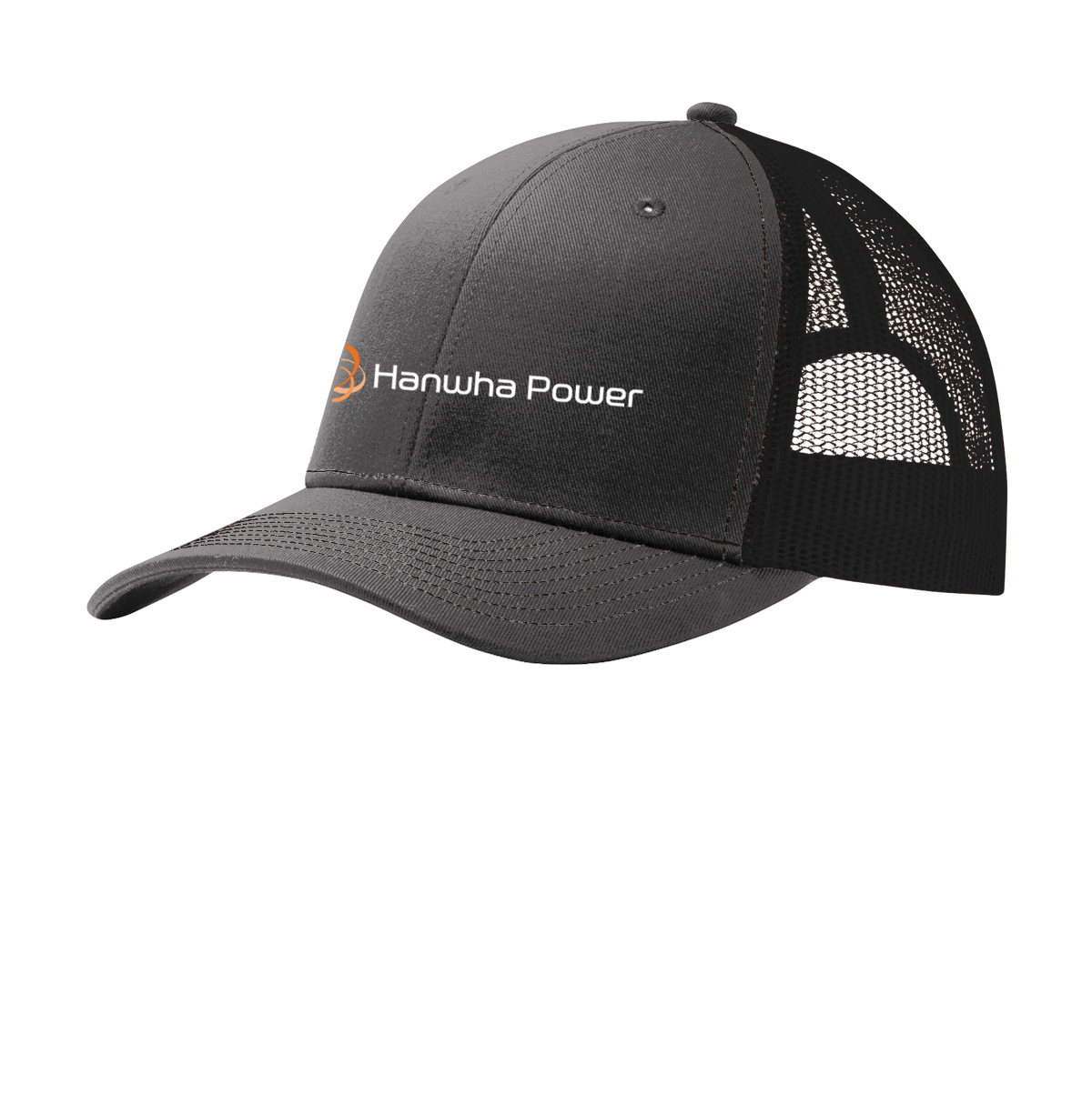 Hanwha Power - Port Authority® Snapback Trucker Cap - C402 - Image 36