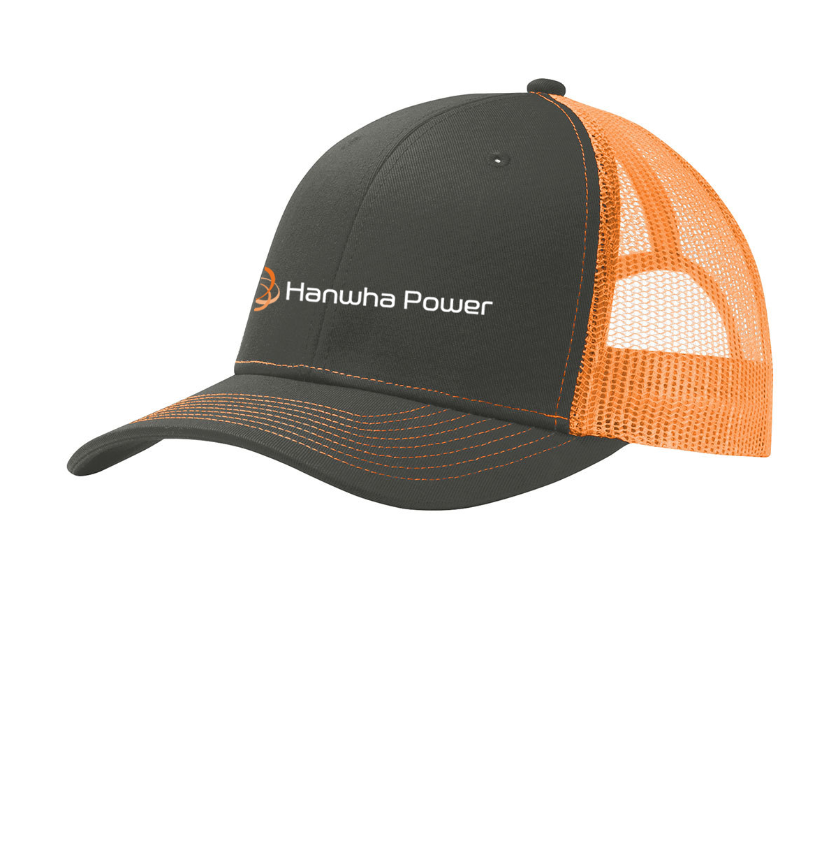 Hanwha Power - Port Authority® Snapback Trucker Cap - C402 - Image 38