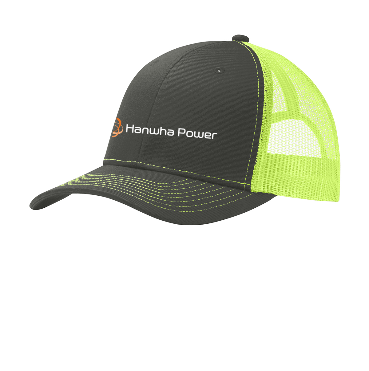 Hanwha Power - Port Authority® Snapback Trucker Cap - C402 - Image 40