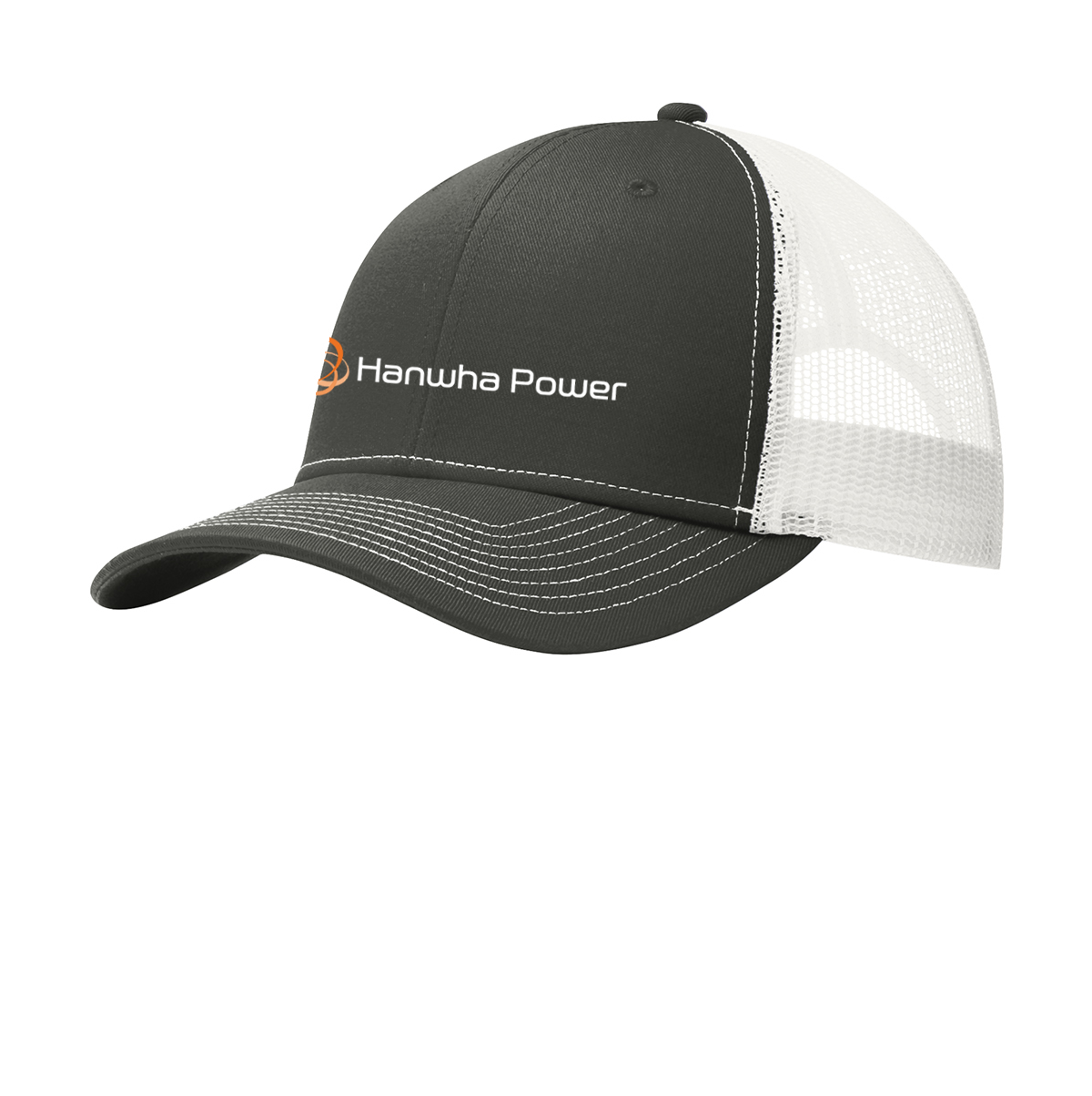 Hanwha Power - Port Authority® Snapback Trucker Cap - C402 - Image 43