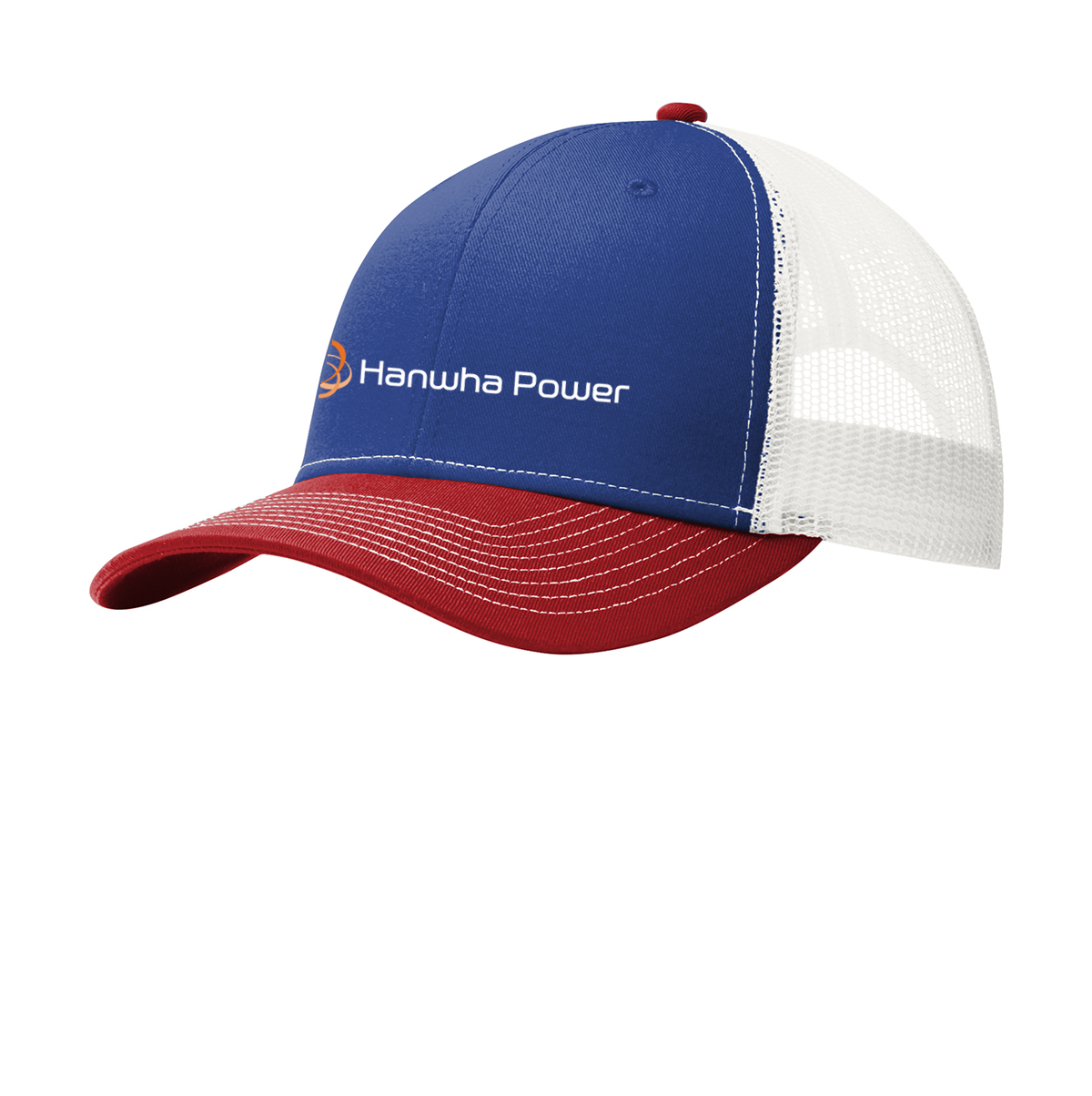 Hanwha Power - Port Authority® Snapback Trucker Cap - C402 - Image 5