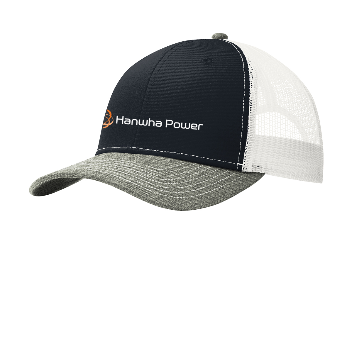 Hanwha Power – Port Authority® Snapback Trucker Cap – C402