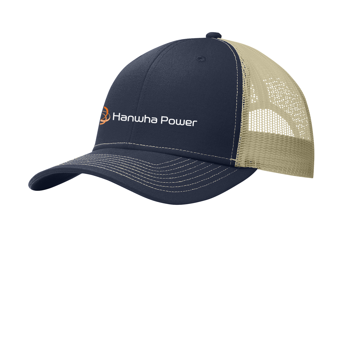 Hanwha Power - Port Authority® Snapback Trucker Cap - C402 - Image 11