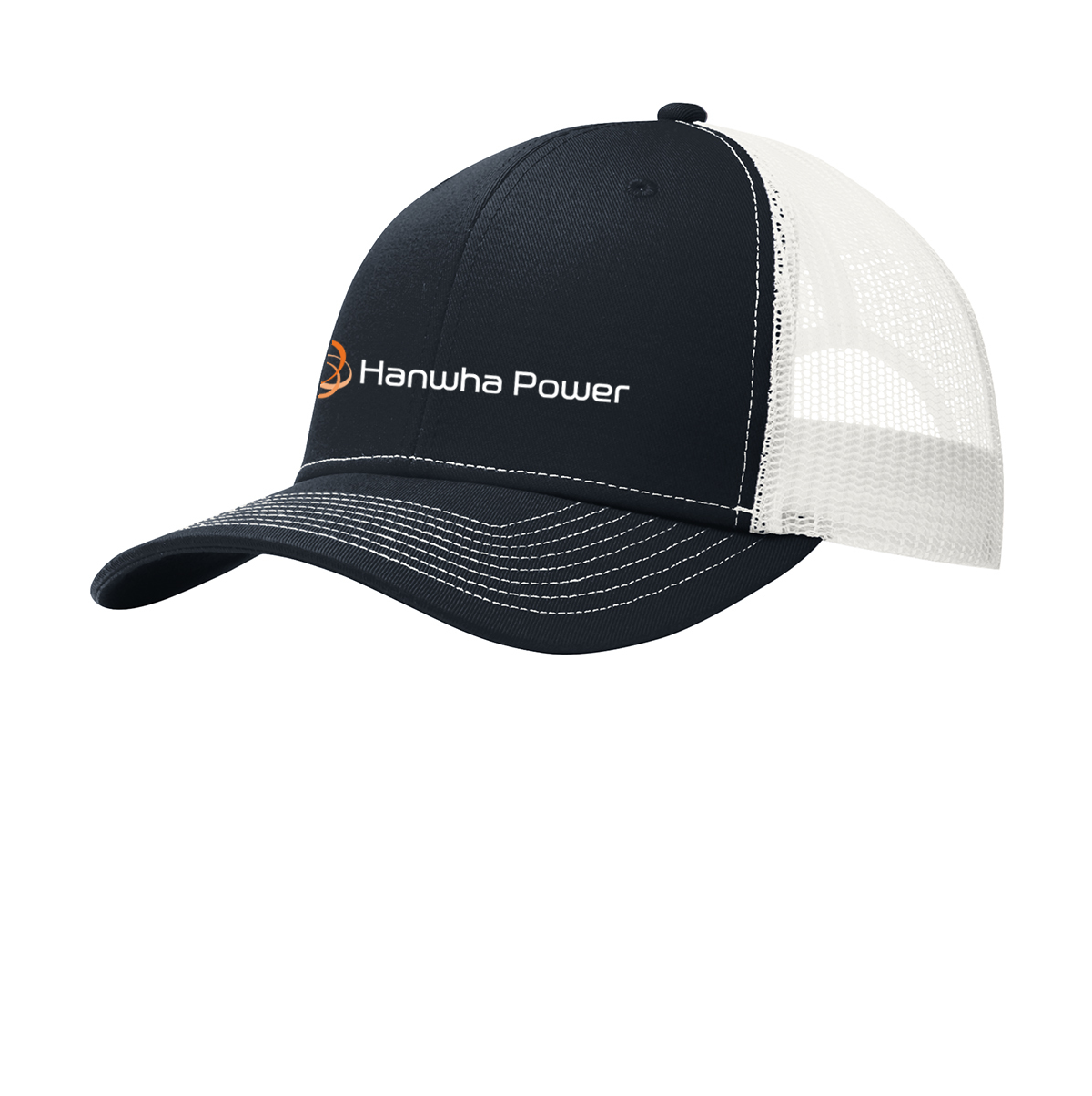 Hanwha Power - Port Authority® Snapback Trucker Cap - C402 - Image 12