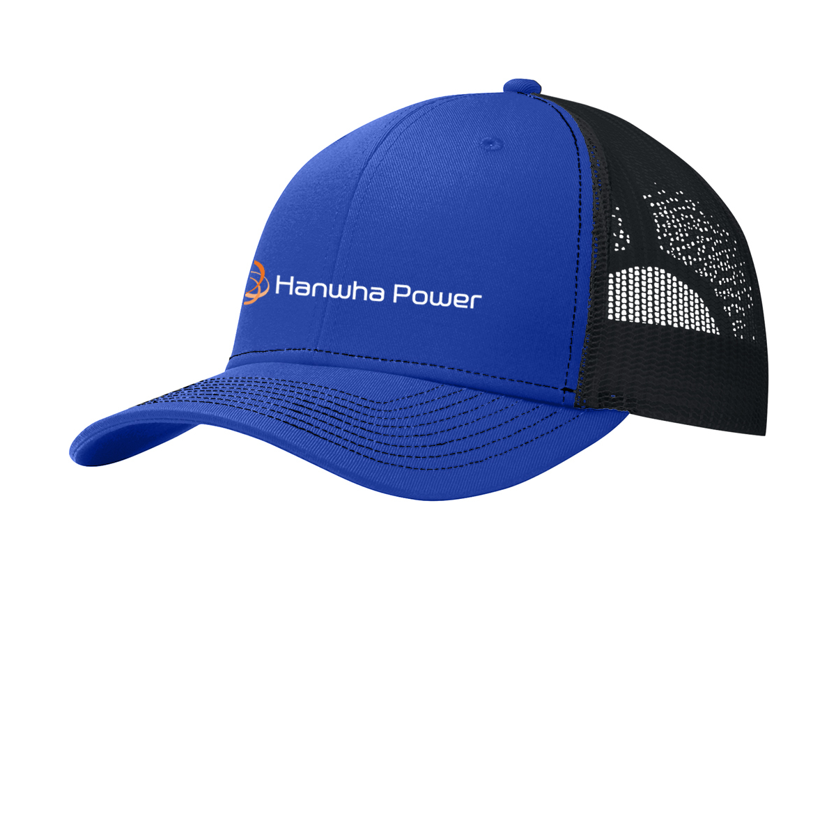 Hanwha Power - Port Authority® Snapback Trucker Cap - C402 - Image 13
