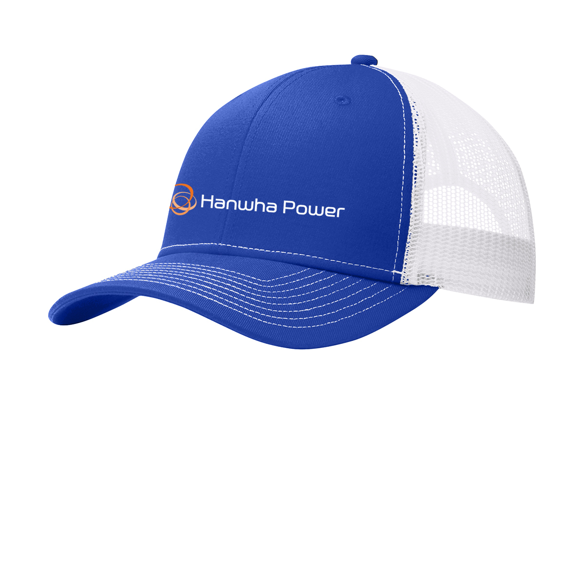 Hanwha Power - Port Authority® Snapback Trucker Cap - C402 - Image 14