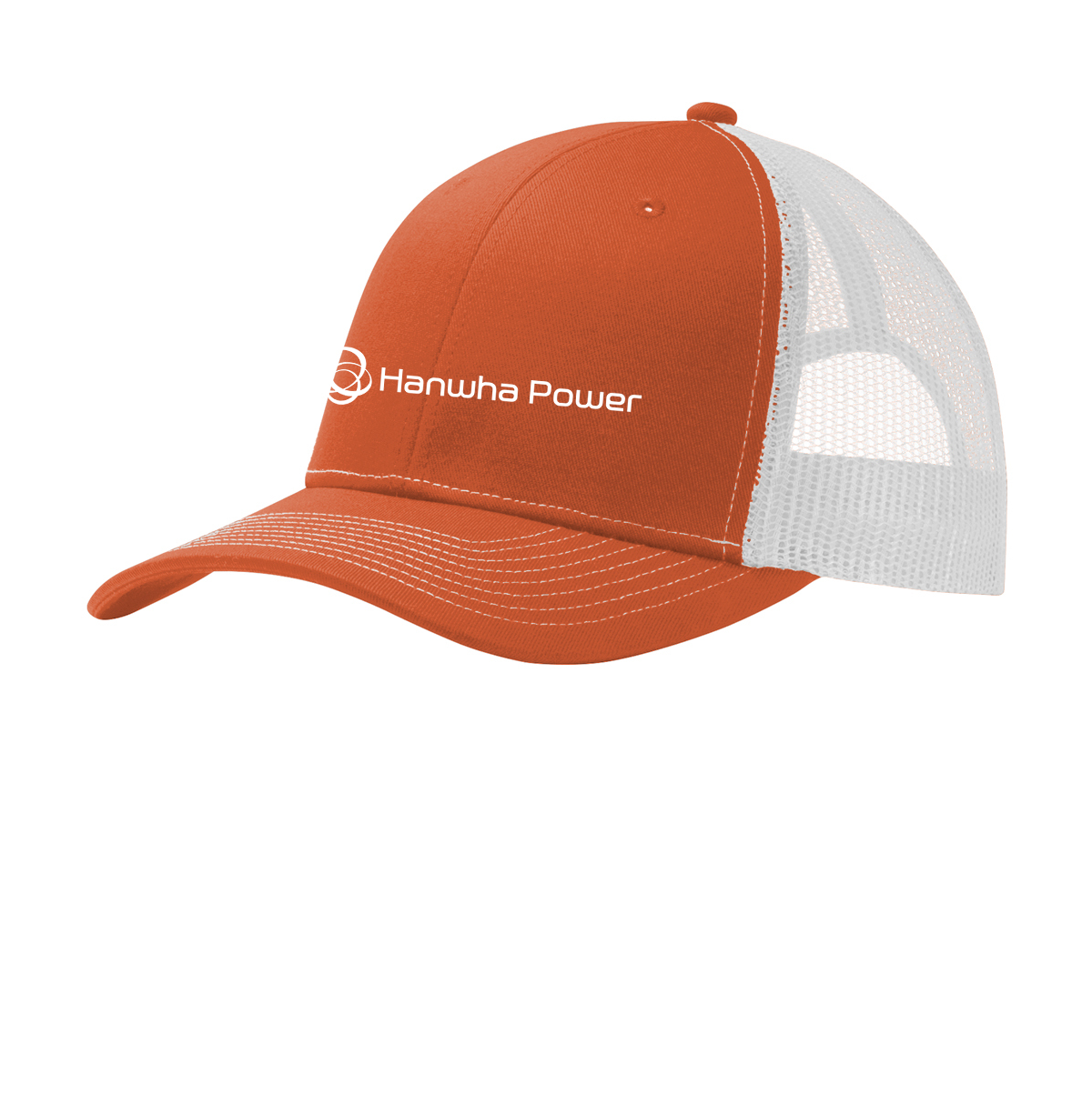 Hanwha Power - Port Authority® Snapback Trucker Cap - C402 - Image 15