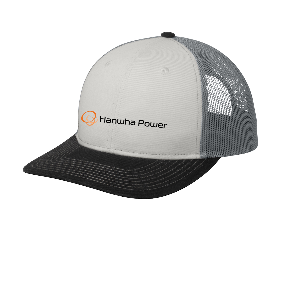 Hanwha Power - Port Authority® Snapback Trucker Cap - C402 - Image 20