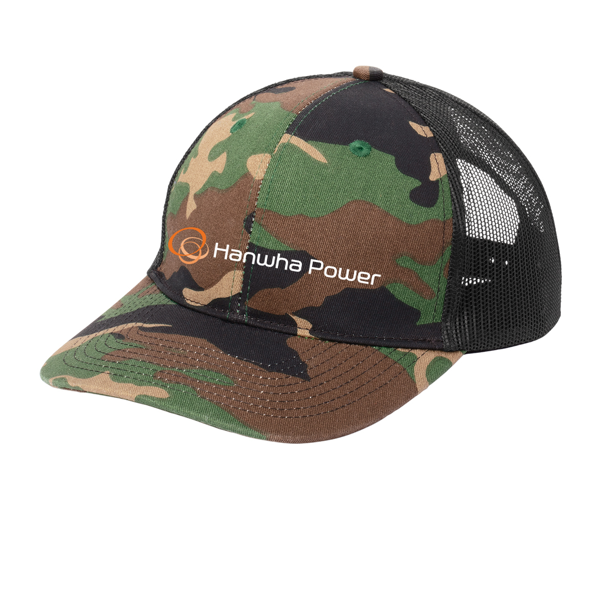 Hanwha Power - Port Authority® Snapback Trucker Cap - C402 - Image 22