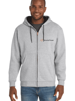 Hanwha Power - CornerStone® - Heavyweight Full-Zip Hooded Sweatshirt with Thermal Lining - CS620