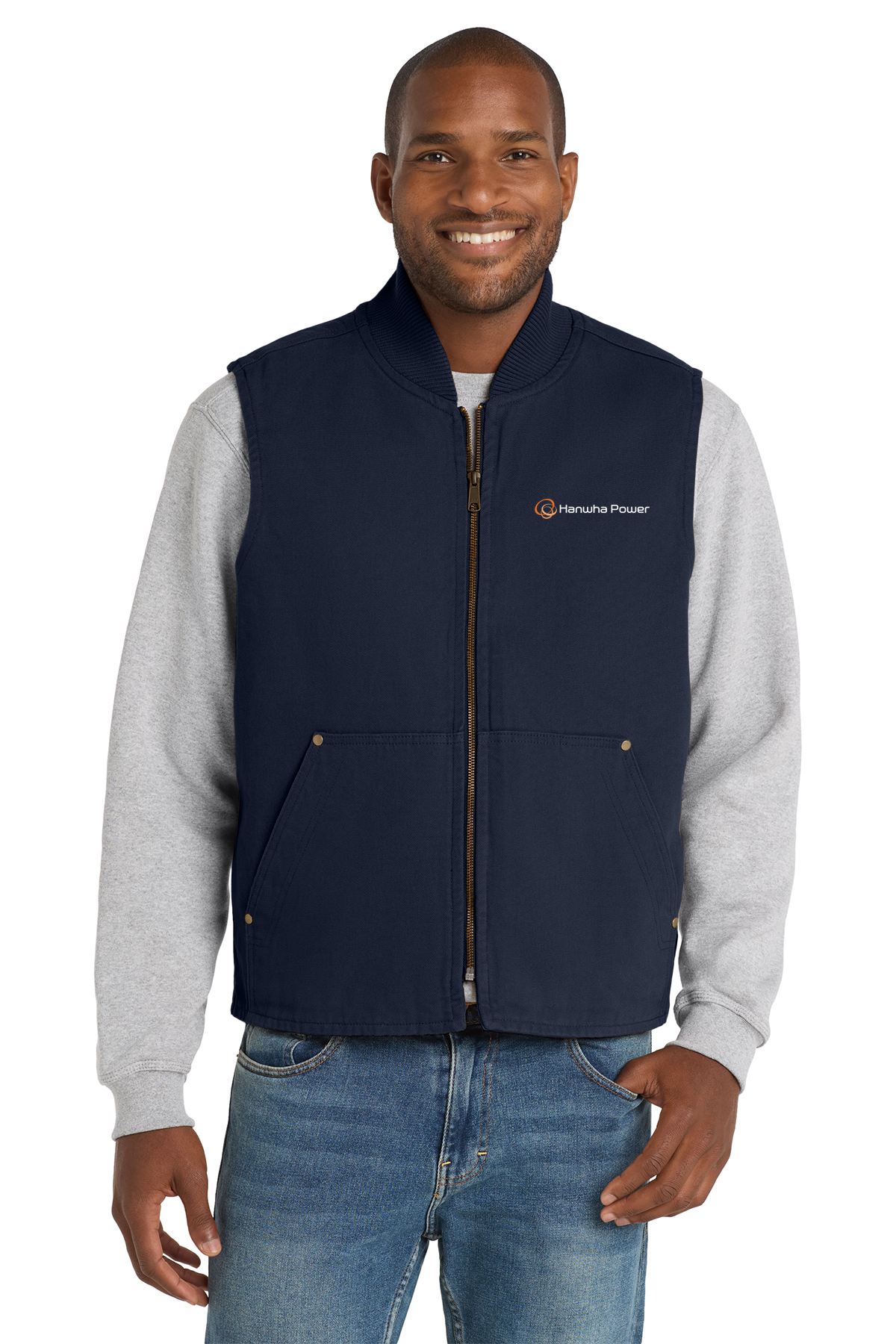 Hanwha Power - CornerStone® Washed Duck Cloth Vest - CSV40 - Image 3