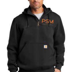 PSM - Carhartt ® Rain Defender ® Paxton Heavyweight Hooded Zip Mock Sweatshirt - CT100617