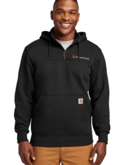 Hanwha Power - Carhartt ® Rain Defender ® Paxton Heavyweight Hooded Zip Mock Sweatshirt - CT100617