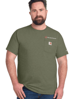 Hanwha Power - Carhartt Force® Short Sleeve Pocket T-Shirt - CT106652