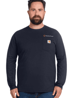 Hanwha Power - Carhartt Force® Long Sleeve Pocket T-Shirt - CT106656