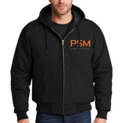 PSM - CornerStone® - Duck Cloth Hooded Work Jacket - J763H