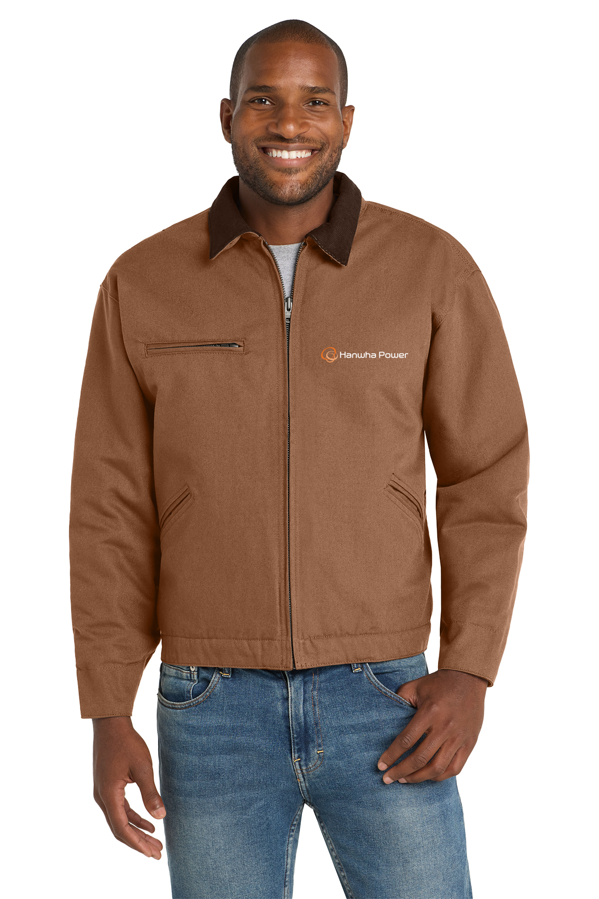 Hanwha Power – CornerStone® – Duck Cloth Work Jacket – J763