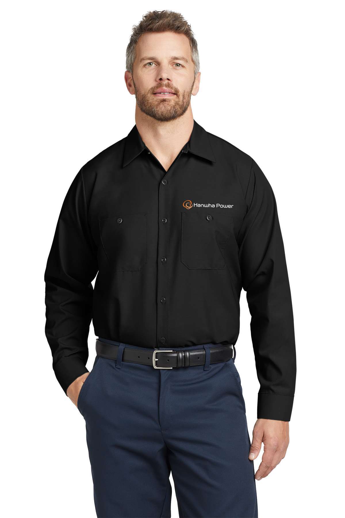 Hanwha Power - Red Kap® Long Sleeve Industrial Work Shirt - SP14