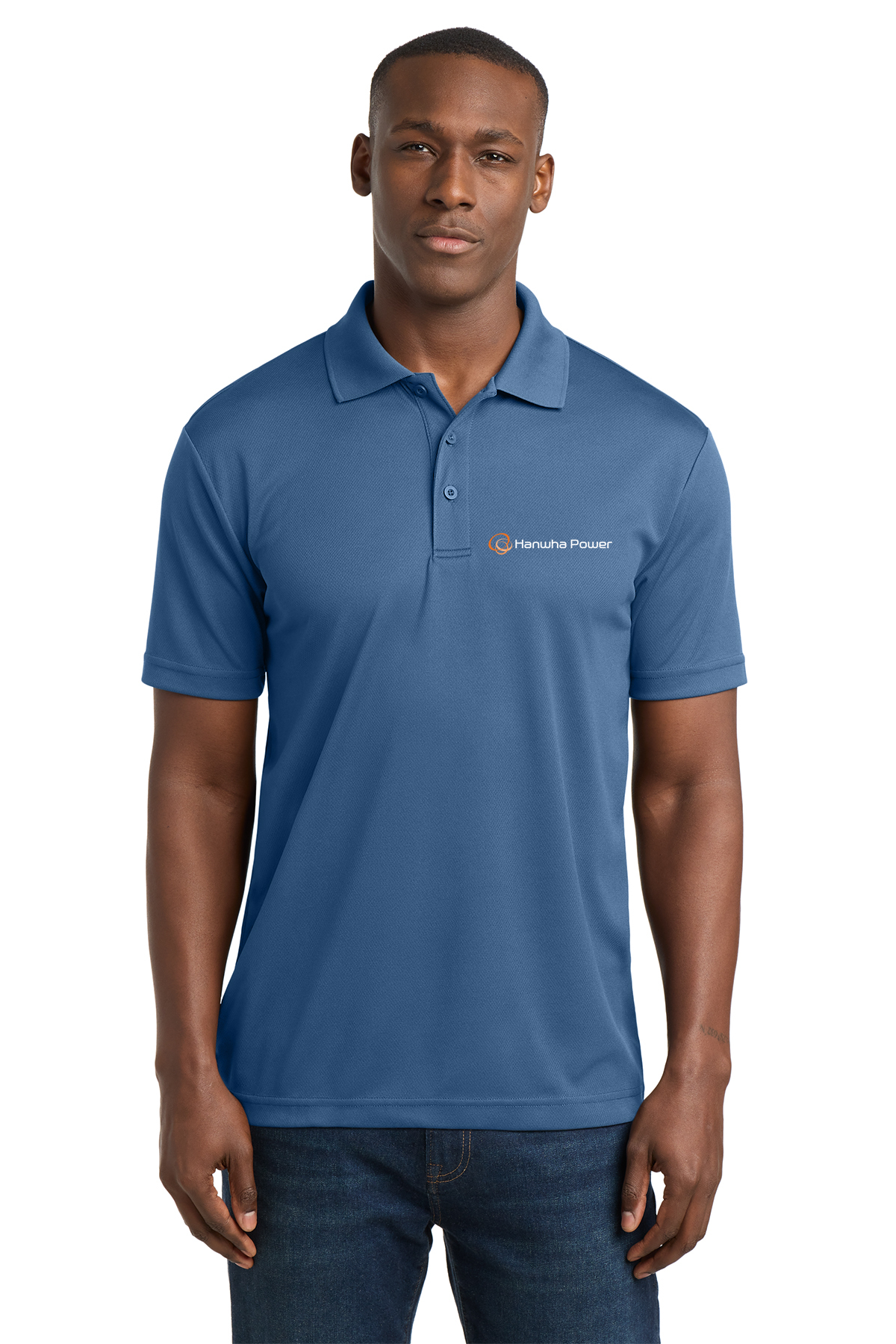 Hanwha Power- Sport-Tek® PosiCharge® RacerMesh® Polo - ST640 - Image 4