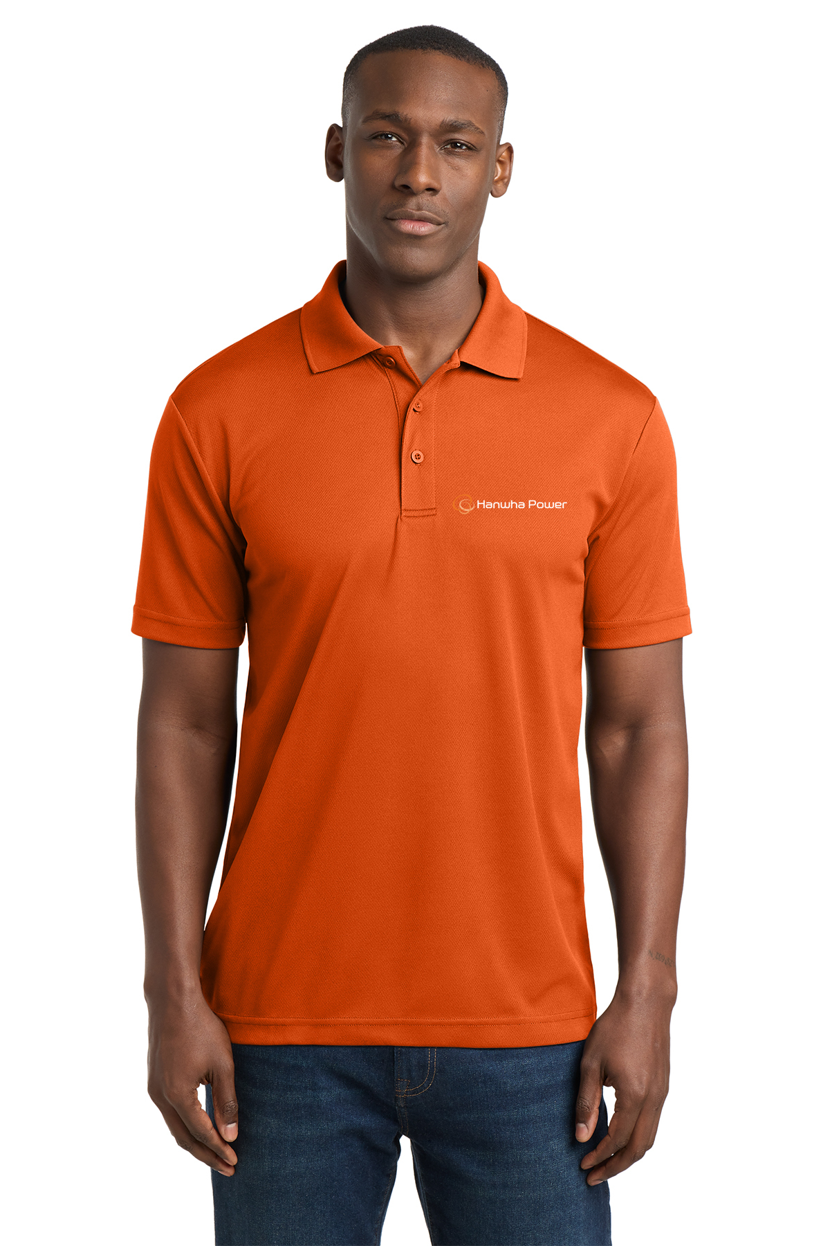 Hanwha Power- Sport-Tek® PosiCharge® RacerMesh® Polo - ST640 - Image 5