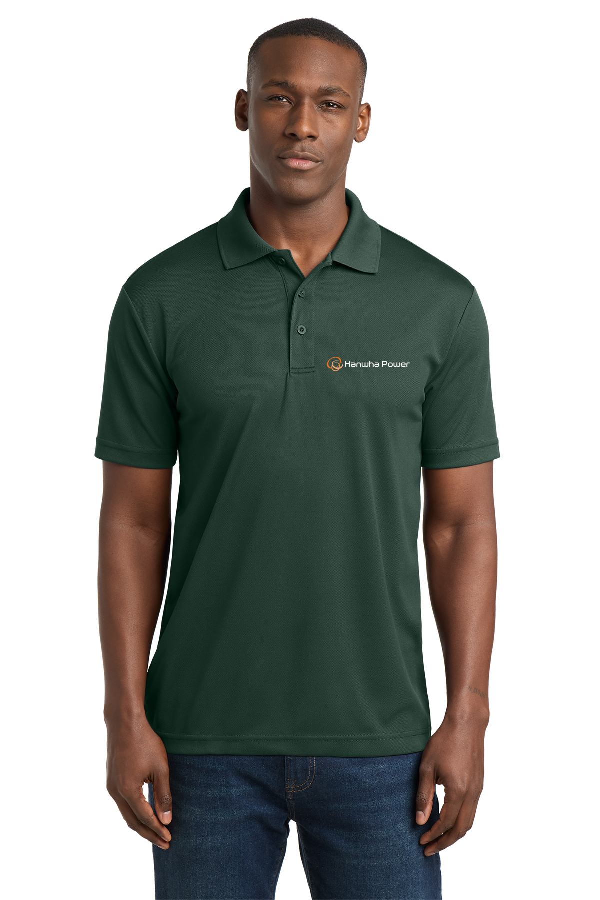 Hanwha Power- Sport-Tek® PosiCharge® RacerMesh® Polo - ST640 - Image 7