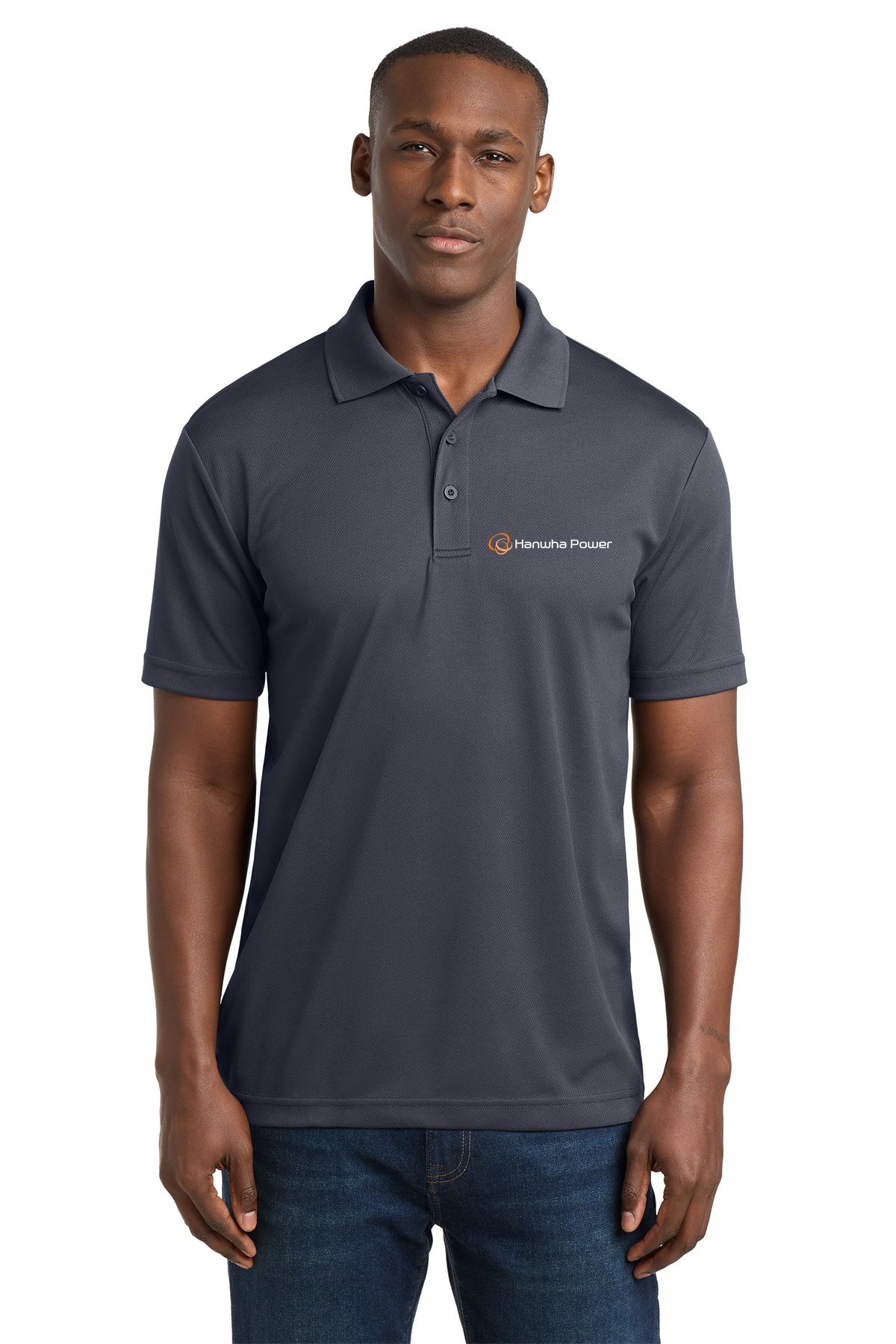Hanwha Power- Sport-Tek® PosiCharge® RacerMesh® Polo - ST640 - Image 9