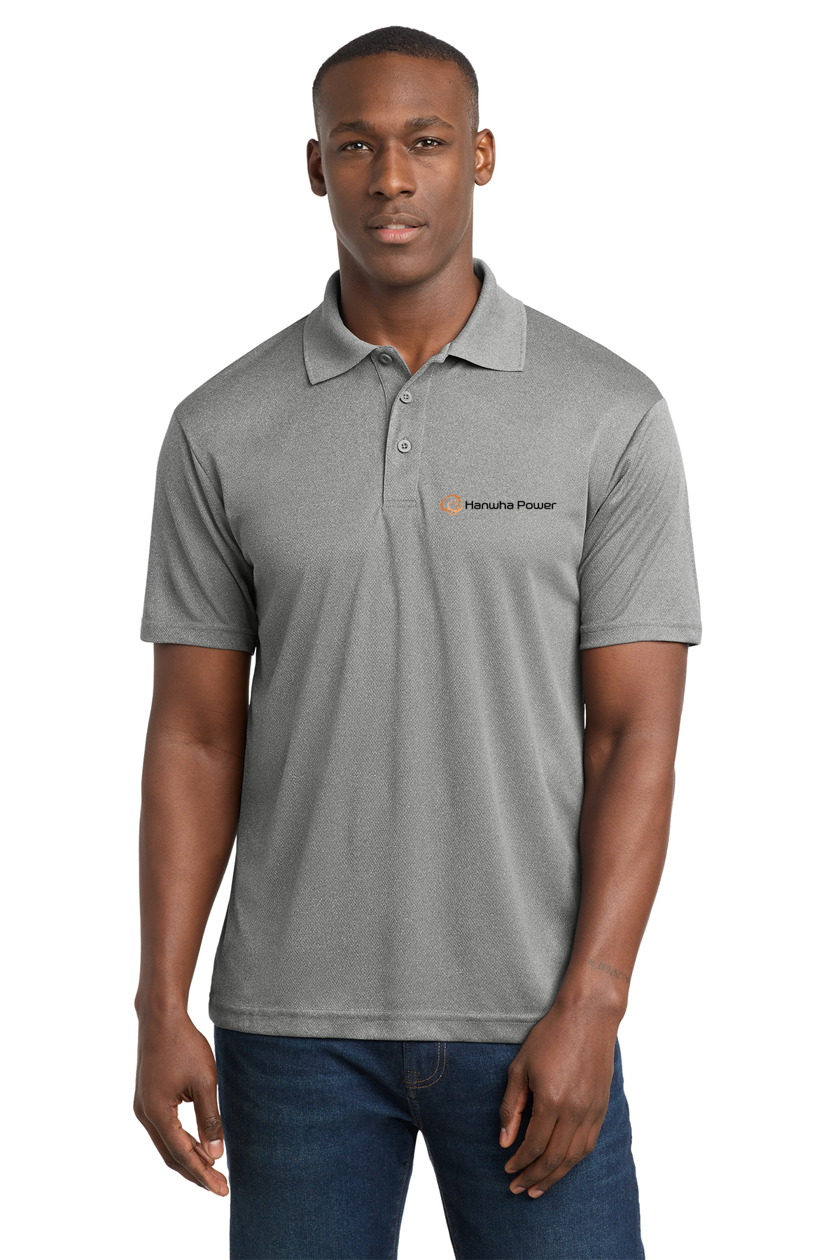 Hanwha Power- Sport-Tek® PosiCharge® RacerMesh® Polo - ST640 - Image 10