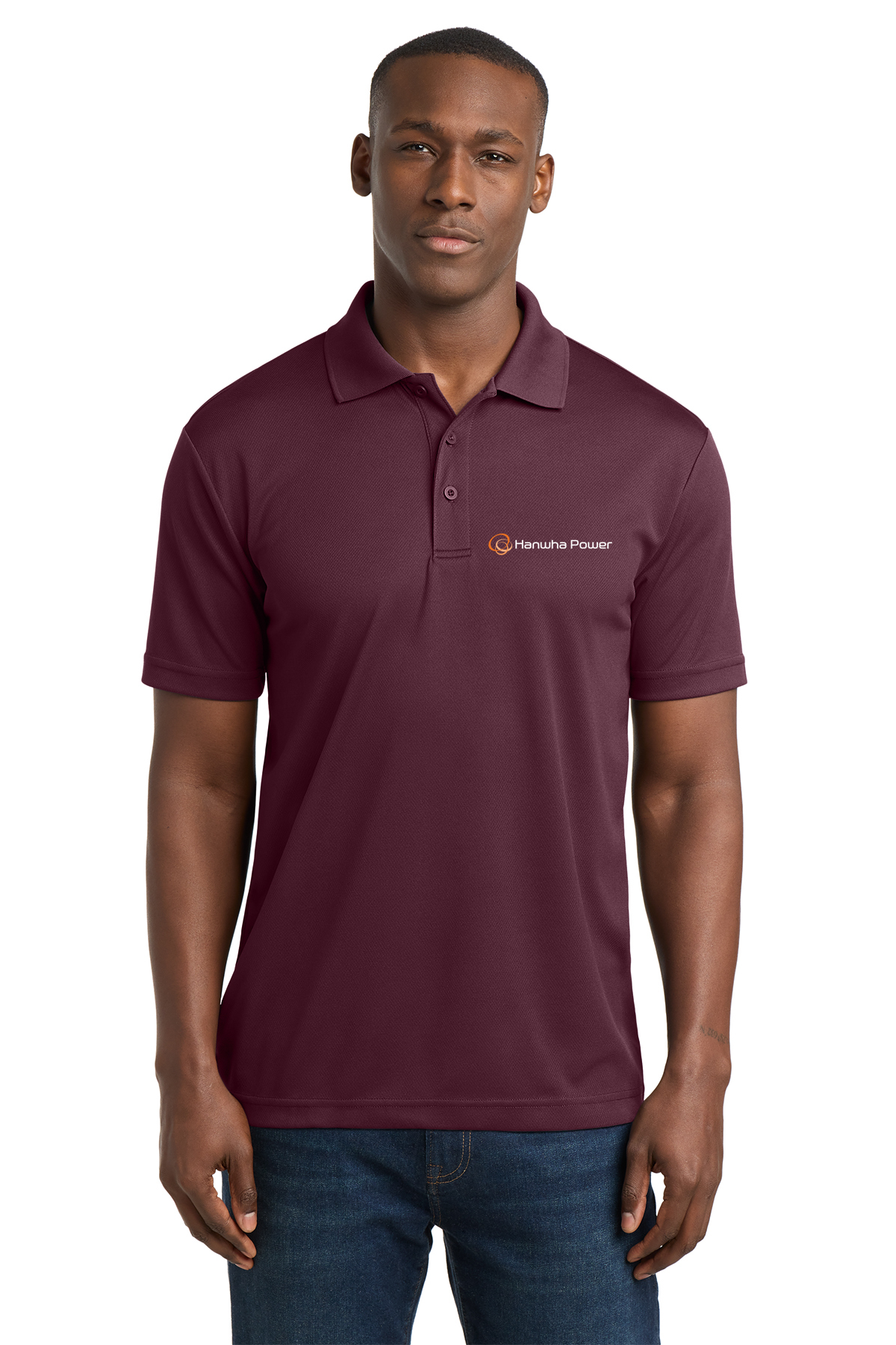 Hanwha Power- Sport-Tek® PosiCharge® RacerMesh® Polo - ST640 - Image 11