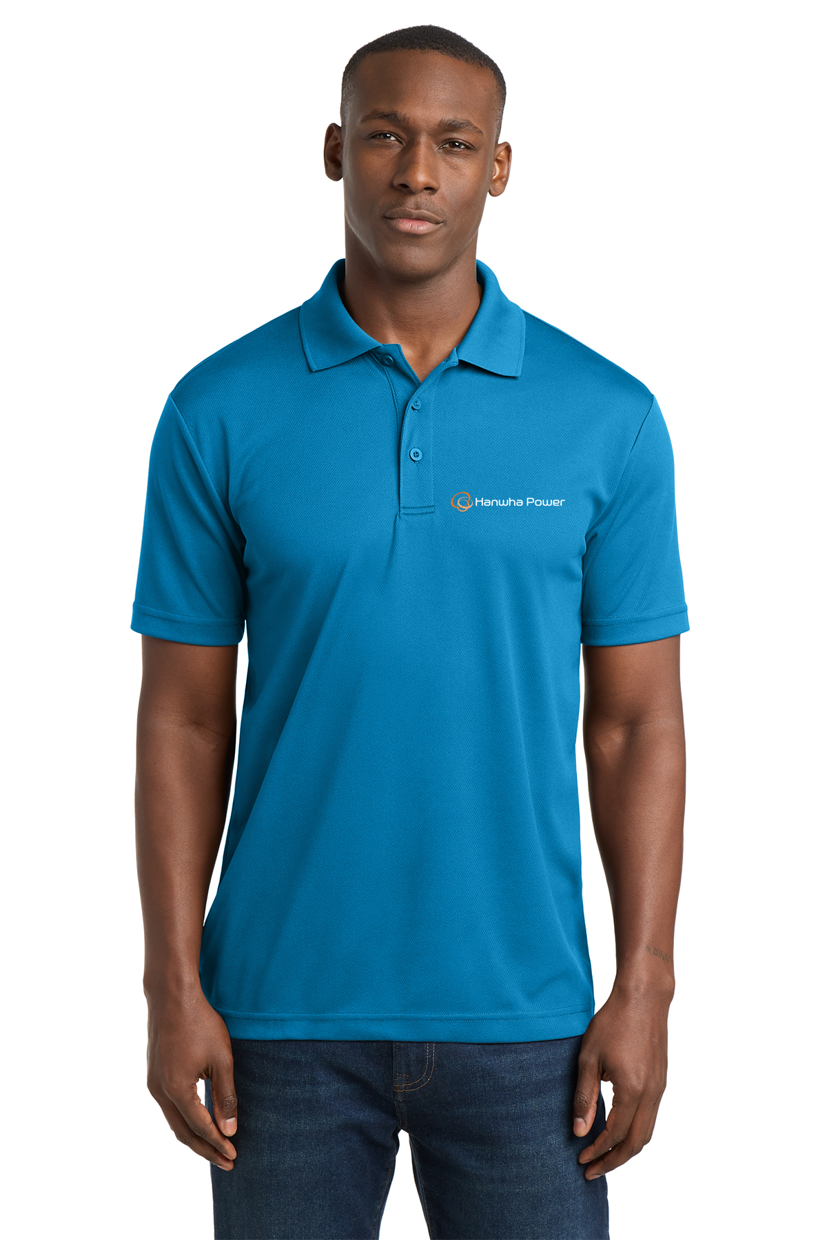 Hanwha Power- Sport-Tek® PosiCharge® RacerMesh® Polo - ST640 - Image 13