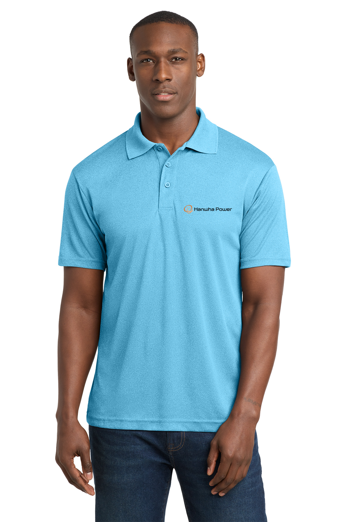 Hanwha Power- Sport-Tek® PosiCharge® RacerMesh® Polo - ST640 - Image 14