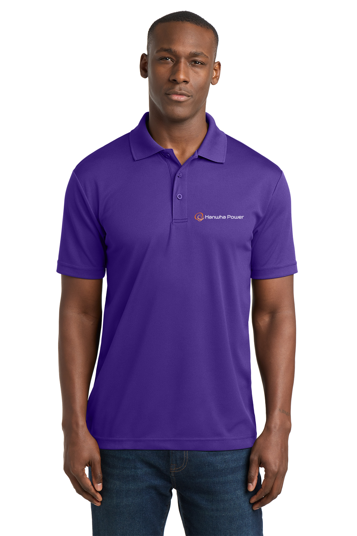 Hanwha Power- Sport-Tek® PosiCharge® RacerMesh® Polo - ST640 - Image 15
