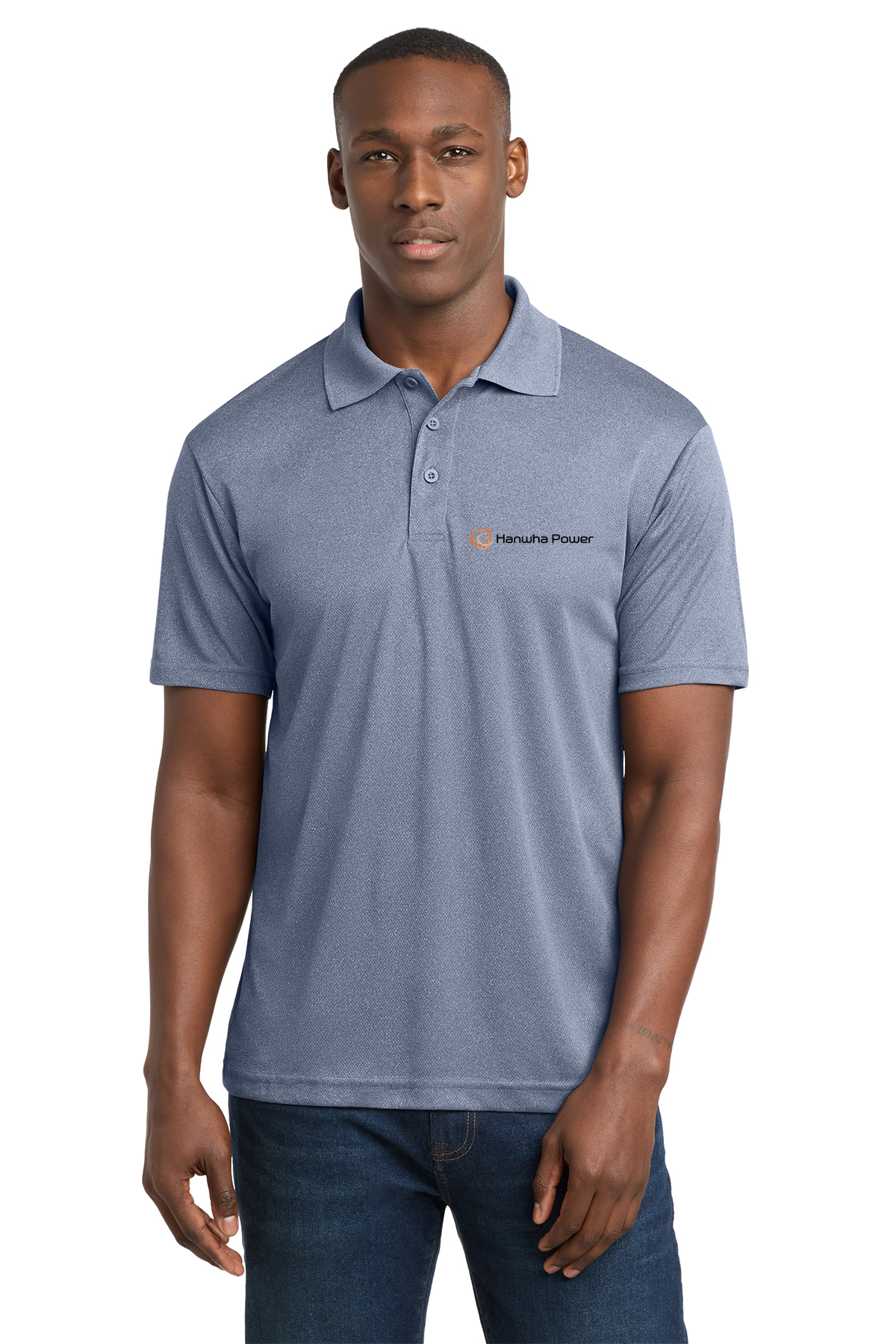 Hanwha Power- Sport-Tek® PosiCharge® RacerMesh® Polo - ST640 - Image 17