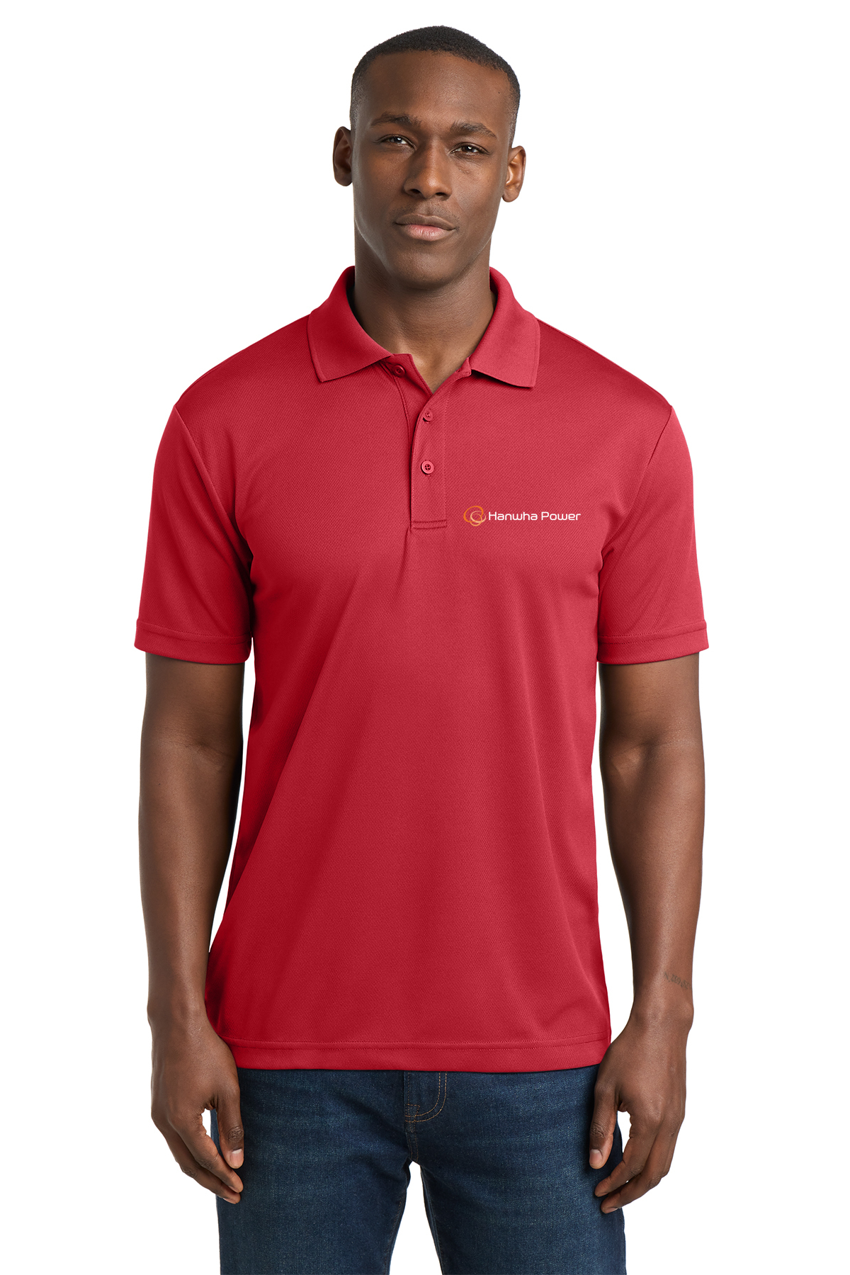 Hanwha Power- Sport-Tek® PosiCharge® RacerMesh® Polo - ST640 - Image 18